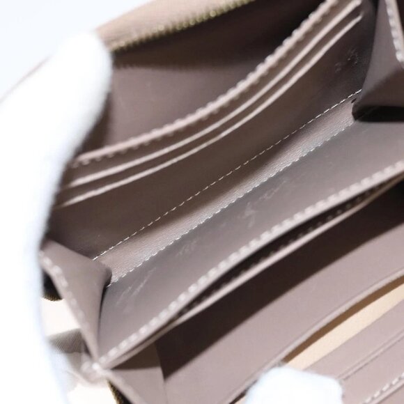 LOUIS VUITTON Vernis Zippy Coin Purse Coin Purse Beige Poodle M91762 Auth 125494 - Picture 11 of 16